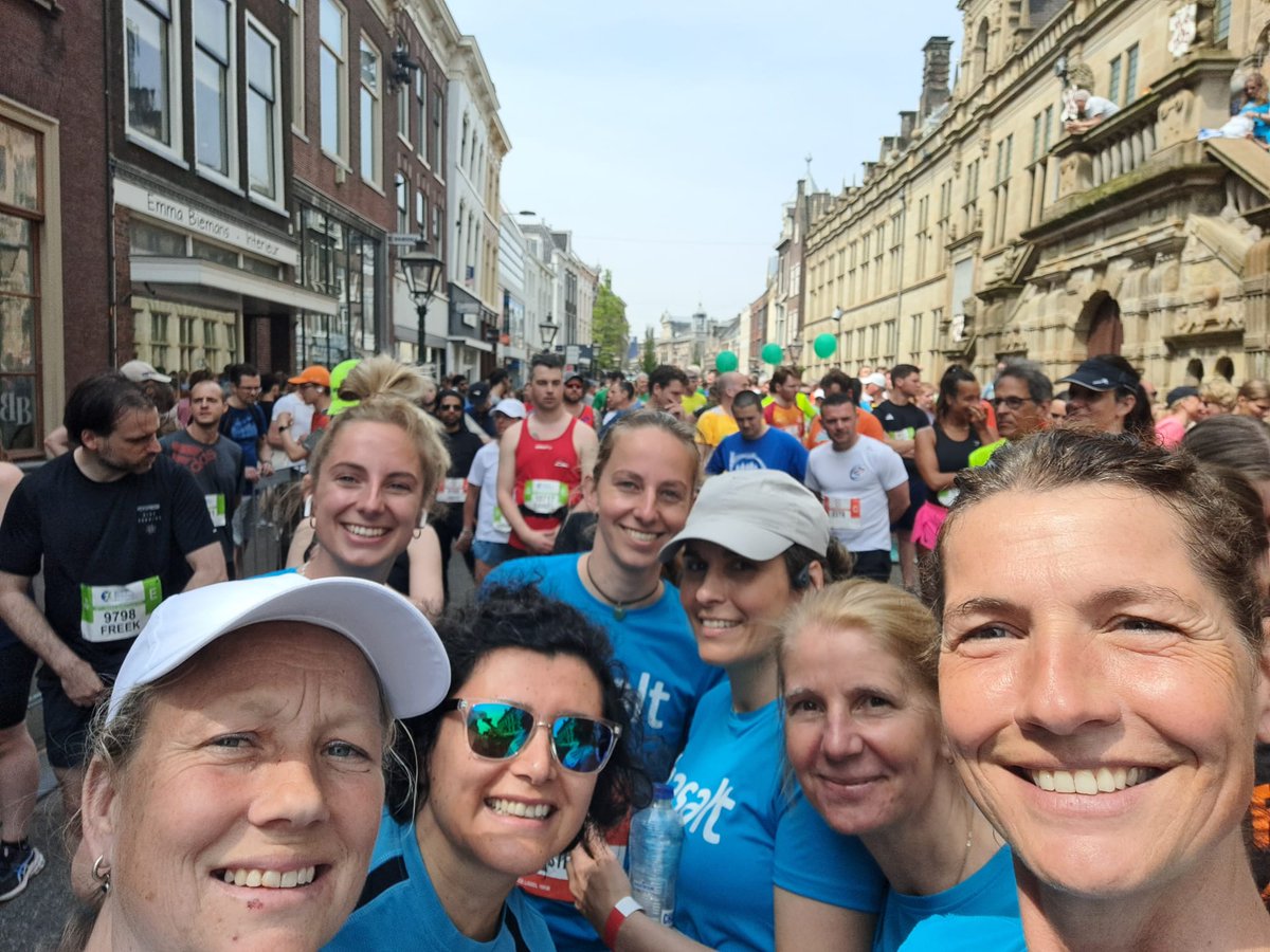 Shout out voor ons Basalt team dat gisteren de 10 km van Leiden rende!

#LeidenMarathon