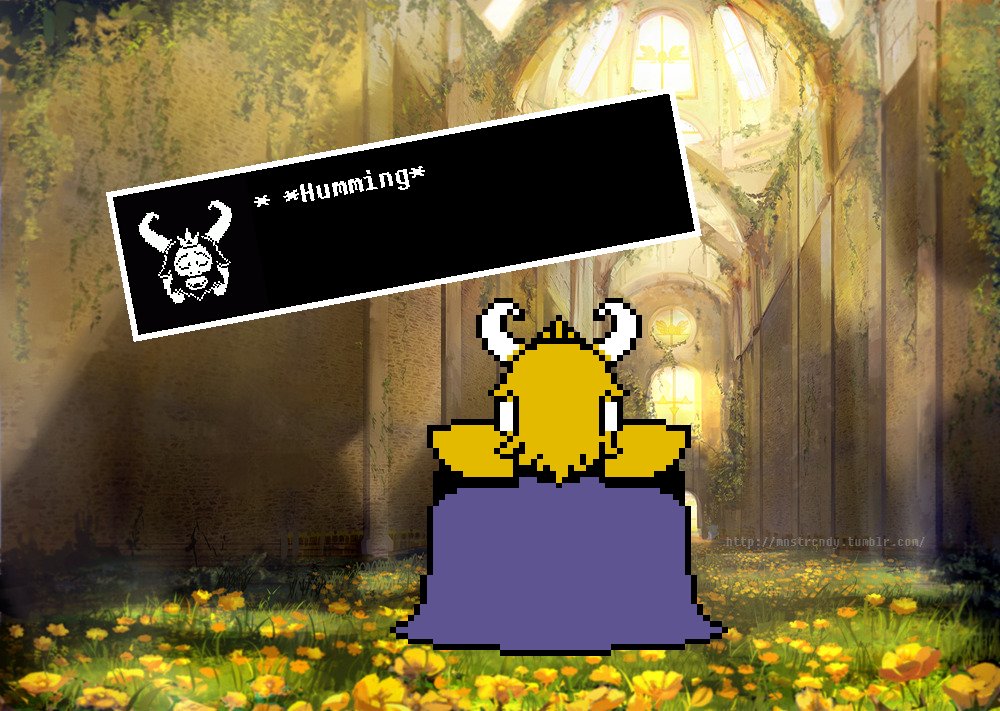 _Mtn_King_'s tweet photo. ASGORE, The Mountain King, joins twitter! https://t.co/x8JLGt3Ege