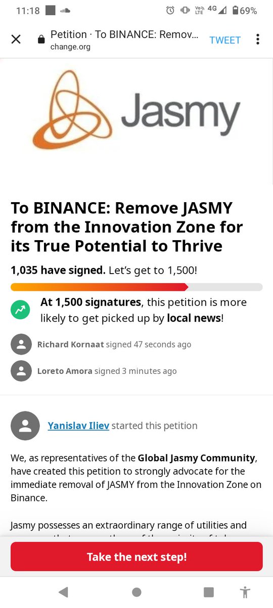 #Jasmy
#binance
<a href="/cz_binance/">CZ 🔶 BNB</a> 
Let us know when it sinks in