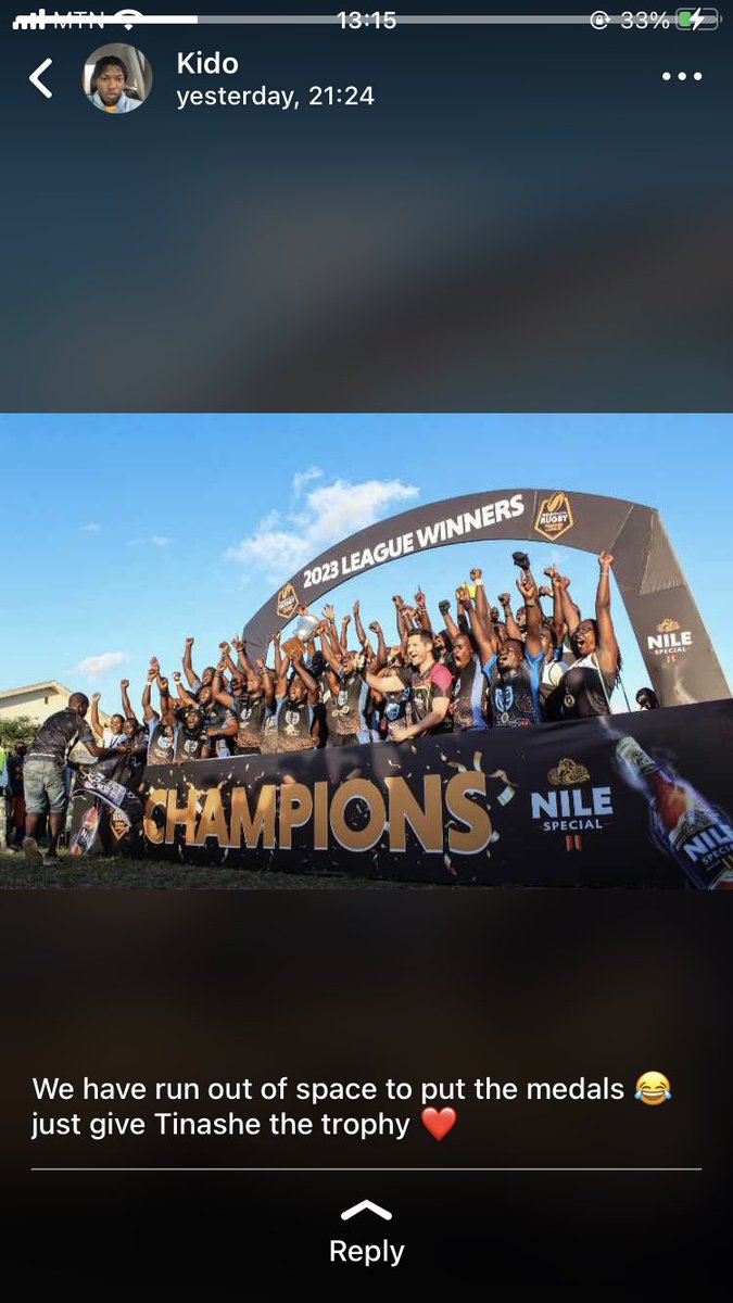 Tinash14's tweet photo. When sports are part your life and your family is always winning … @cruelsankara @mashisaiah https://t.co/LrvaQuyQDy