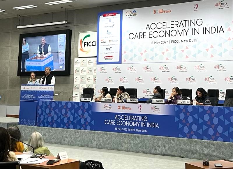 sidbiofficial's tweet image. #SIDBI participated in the event Accelerating Care Economy in India organized by @NITIAayog and @ficci_india.