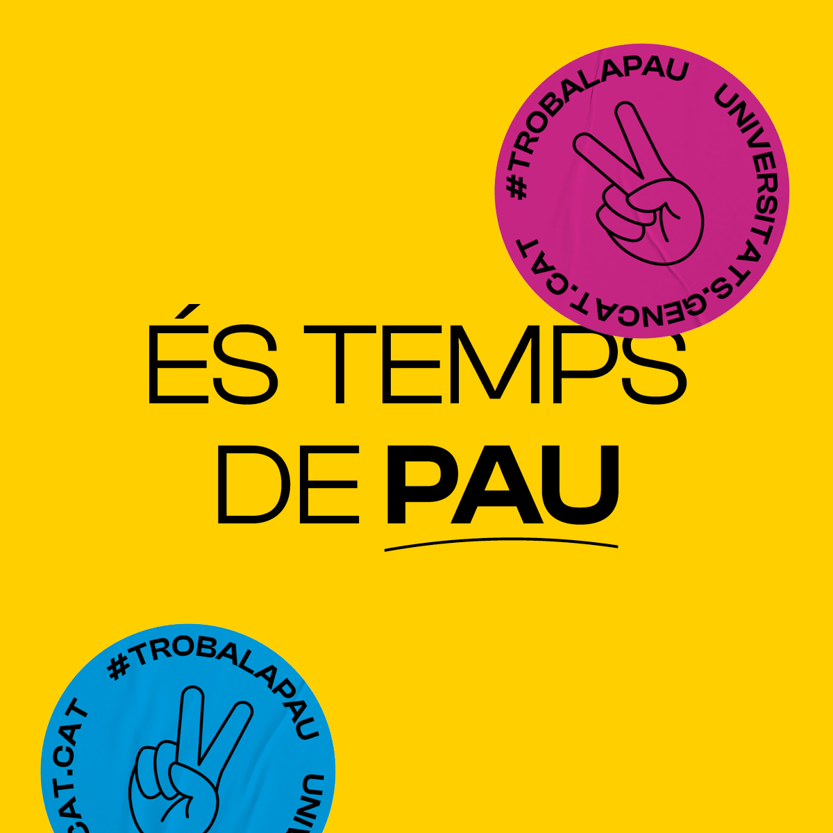 📢 Ep! Avui s’obre la matrícula de la #PAU23CAT. No t'empanis, que el temps corre!

➡Si et vols examinar aquest juny, fas 2n de batxillerat, el darrer curs d’un CFGS o ja el vas acabar, pots matricular-te!

⏳ Fins al 26 de maig!
#TrobaLaPAU

Tota la ℹ:
universitats.gencat.cat