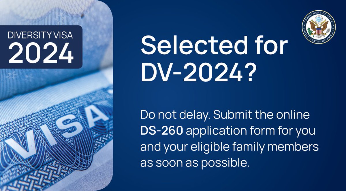 U.S. Embassy Addis on Twitter "If you checked your DV2024 status at
