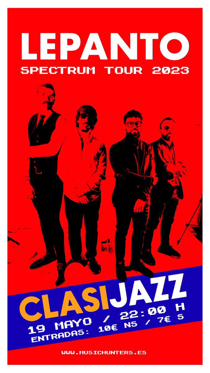 Lepantomusic's tweet photo. Seres intergalácticos indalianos!! Este viernes aterrizamos en @clasijazz
Hay partida y partido!
Entradas 🎟️ ya a la venta aquí —> https://t.co/zzq9lz4vHO
#fyp #pyt #parati #almeria #SanIsidro2023 #otrometeorito https://t.co/r3XM0yN9Cz