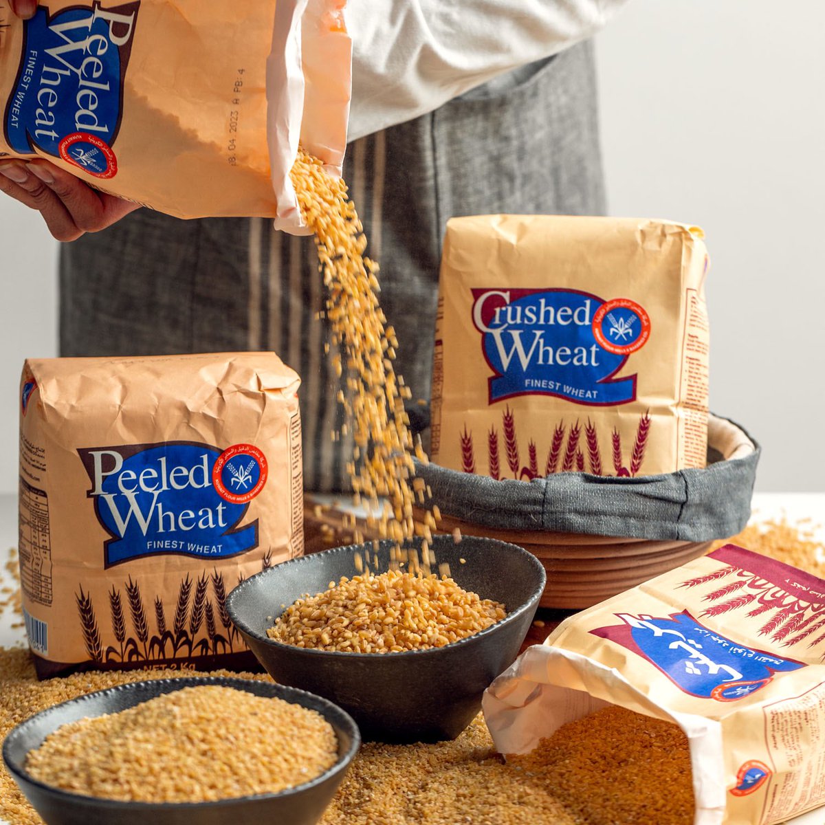 kfmkuwait's tweet photo. السفرة ما تكتمل من غير جريشنا.
The lunch is incomplete without our peeled wheat.
#شركة_المطاحن_الكويتية
#شريكك_في_المذاق
#منتج_كويتي
#جريش
#KFMB
#kuwait_bakeries
#kuwaiti_product https://t.co/QyBbkhoR4F
