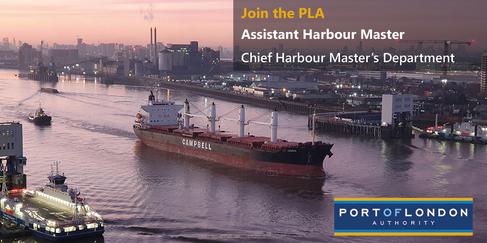 We're recruiting an Assistant Harbour Master. Be a part of our team that ensures the safety and efficiency of one of the UK's largest ports. Apply now >>> hubs.la/Q01PQTzM0 hubs.la/Q01PQWLf0 #PortofLondon #MaritimeJobs #AssistantHarbourMaster