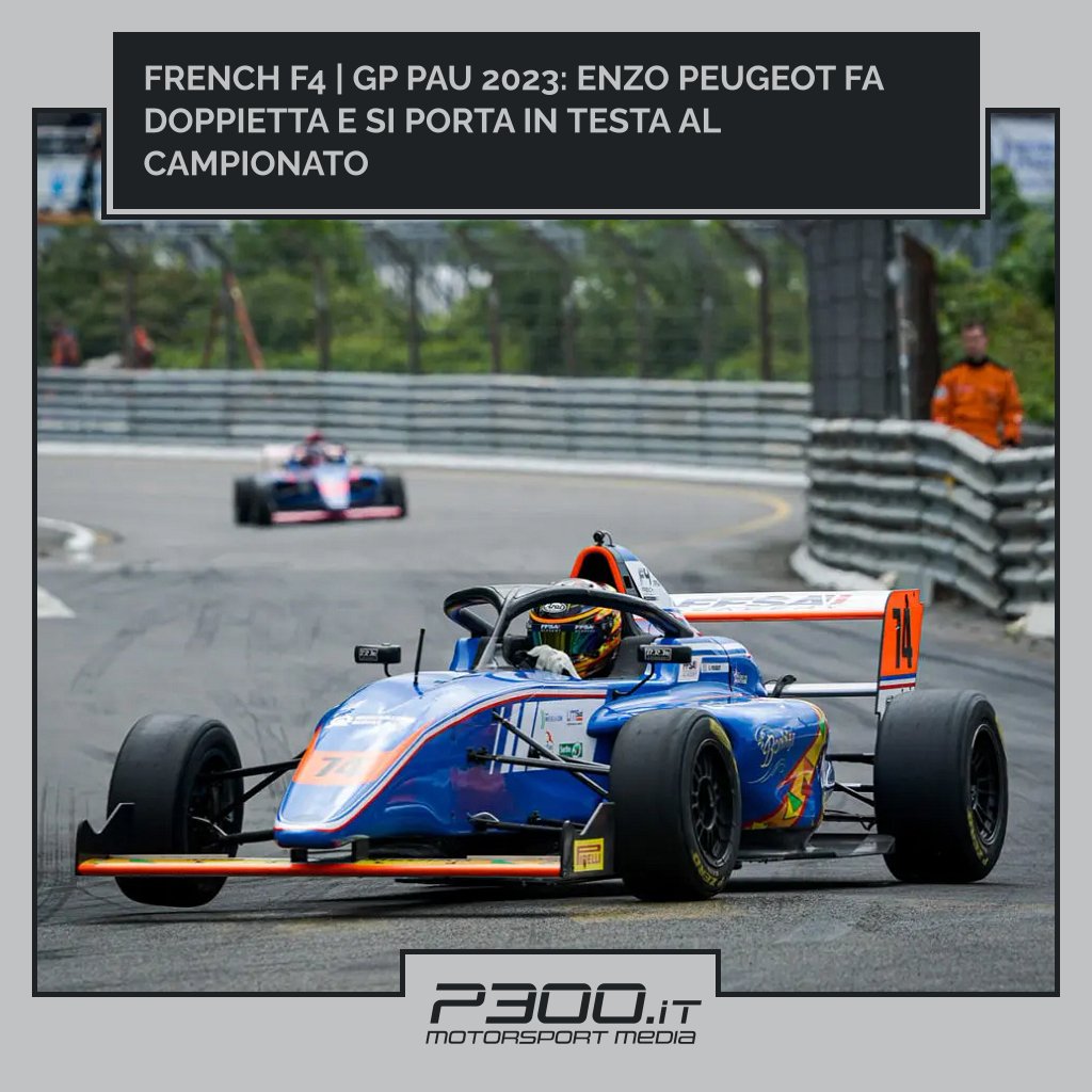 P300it's tweet photo. French F4 | GP Pau 2023: Enzo Peugeot fa doppietta e si porta in testa al campionato
✏ di Daniele Botticelli
📄 https://t.co/TDom9ELydx
@PeugeotEnzo #f4 #FrenchF4 #GPdePau https://t.co/psUBu6X9HA