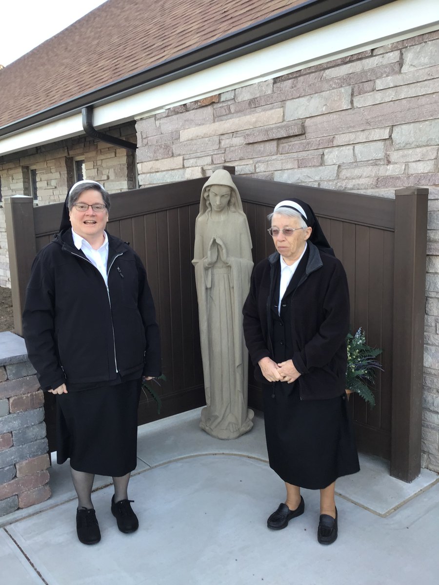 #franciscansisters #marystatue #holyfamilycollege #manitowocwisconsin #lindsaynebraska #eaglescout fscc-calledtobe.org/2023/05/15/fra…