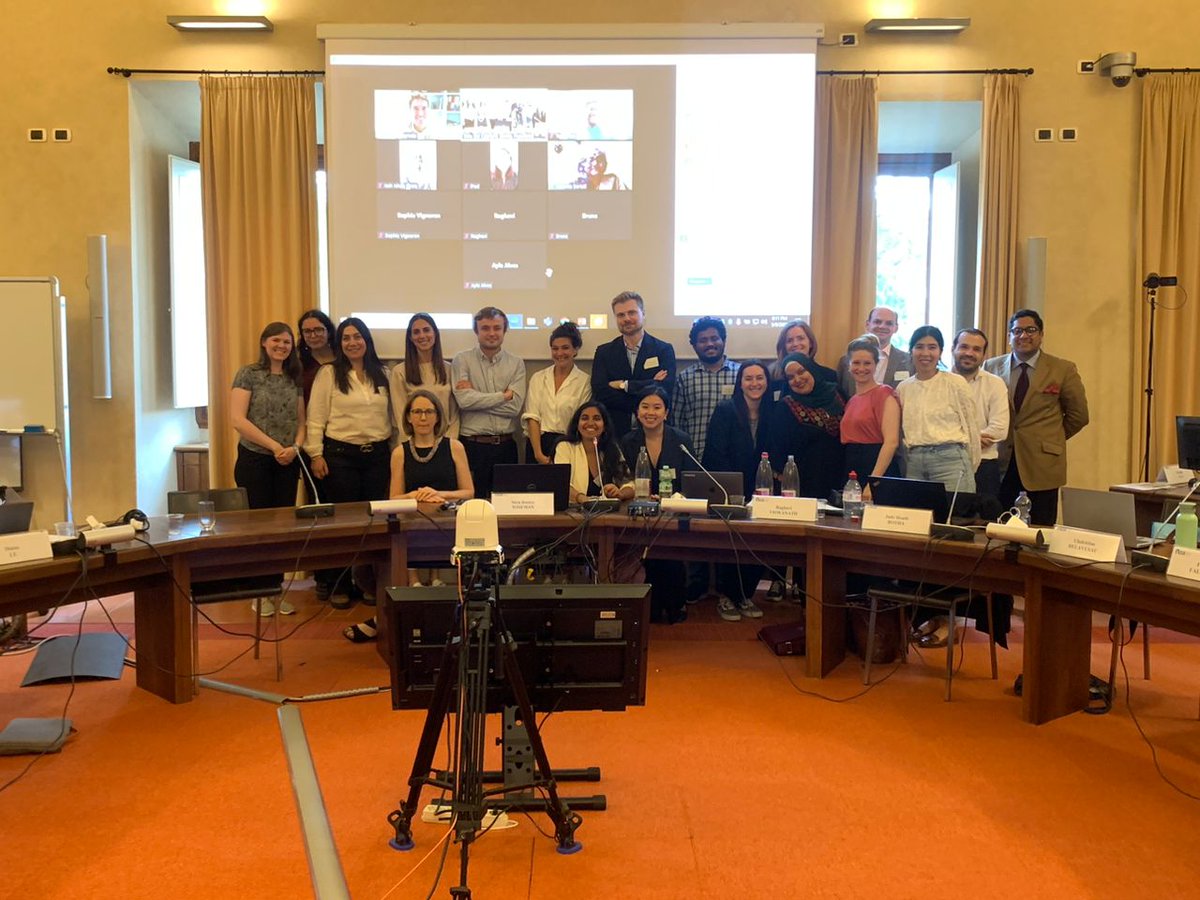 Group pic from last week's beautiful conference @EUI

Bridging Epistemic Divides in Cultural Heritage Protection

Superbly organized by <a href="/EuiGroup/">EUI Cultural Heritage Working Group</a>!

- With heritage scholars &amp; practitioners 
- from various disciplines &amp; parts of the🌍  
- multilingual &amp; super original format

YES!