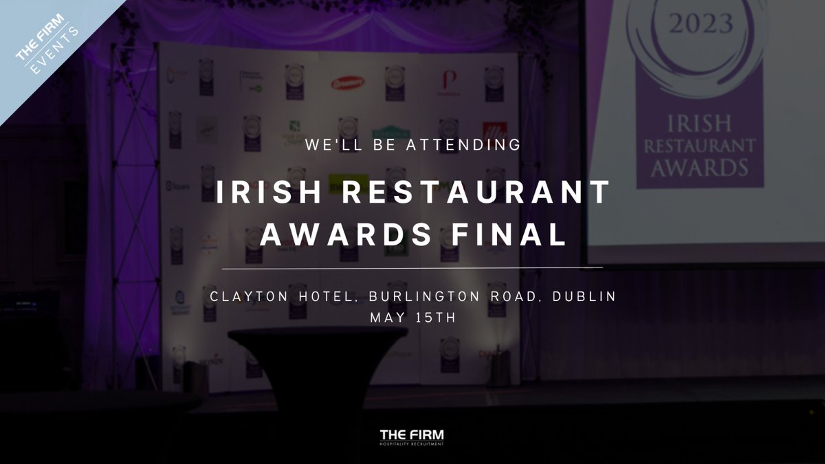We're thrilled to attend the @restawards 2023! We can't wait to celebrate Ireland's finest culinary talents, witness exceptional creativity, and connect with fellow industry professionals.  #IrishRestaurantAwards2023 #CulinaryExcellence #FoodIndustry #Networking