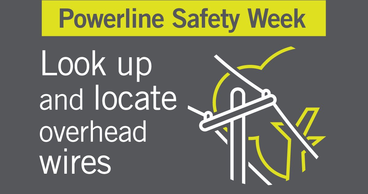 alectranews's tweet image. Today marks the beginning of #PowerlineSafetyWeek and we’re sharing some tips on how to work safely around overhead and underground powerlines. #StaySafe 
Read more here: alectrautilities.com/powerline-safe…