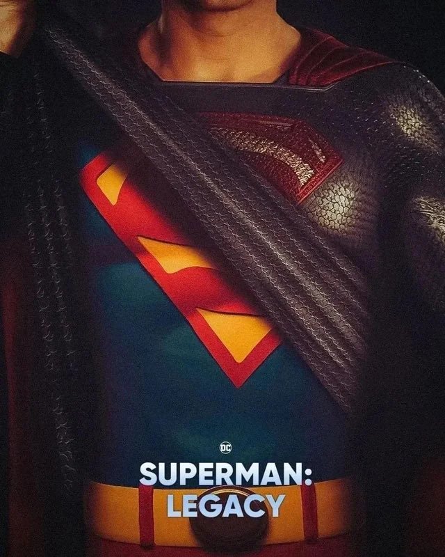 CastleDead's tweet photo. First poster for Superman Legacy just dropped 🔥🔥 https://t.co/aiJNkASrSc