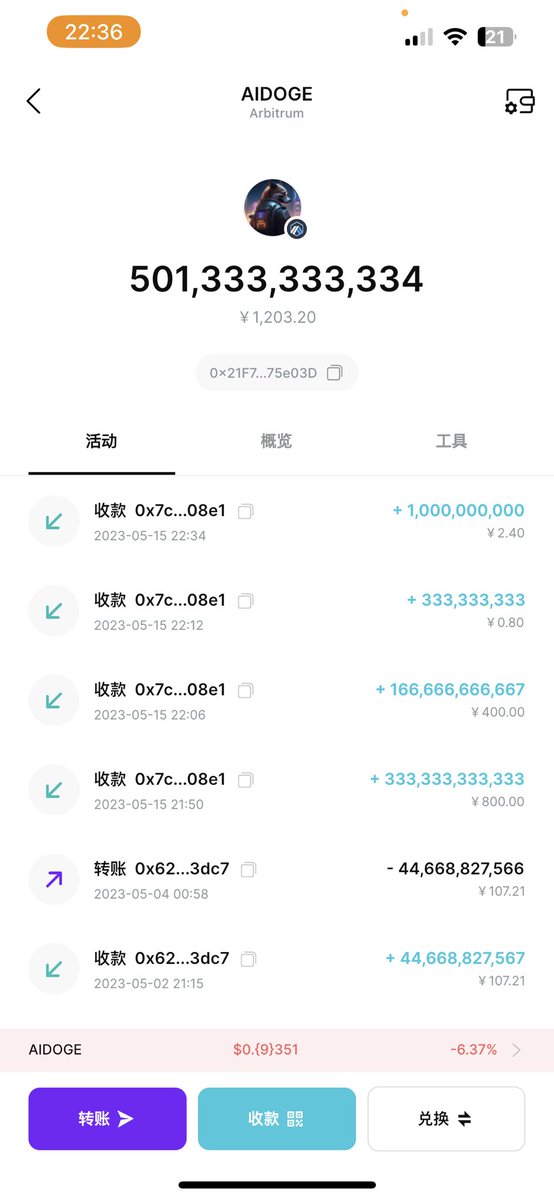 Thanks neo for the airdrops <a href="/ArbDogeAI/">.</a> 

$aidoge forever!!!!!