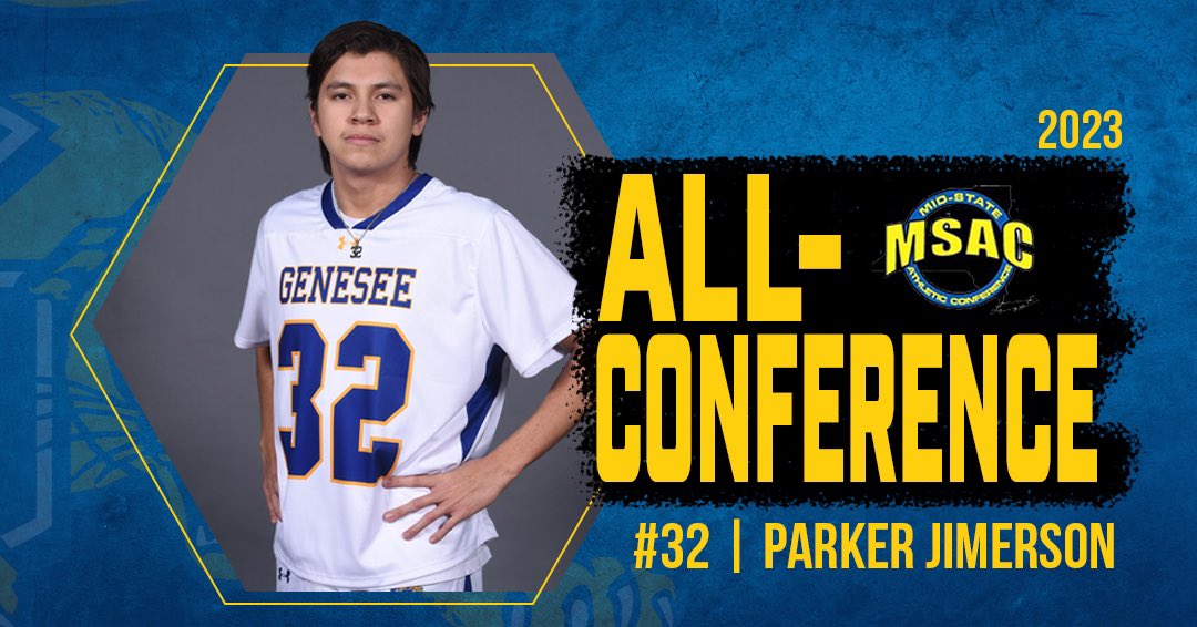 Congratulations to our <a href="/GCCLax/">Genesee CC Lax</a> student-athletes who were selected to the 2023 MSAC All-Conference Team! #cougarPRIDE