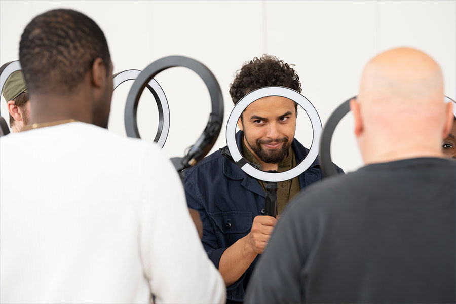 Photos: Assassins at Chichester Festival Theatre – in rehearsals whatsonstage.com/chichester-the…