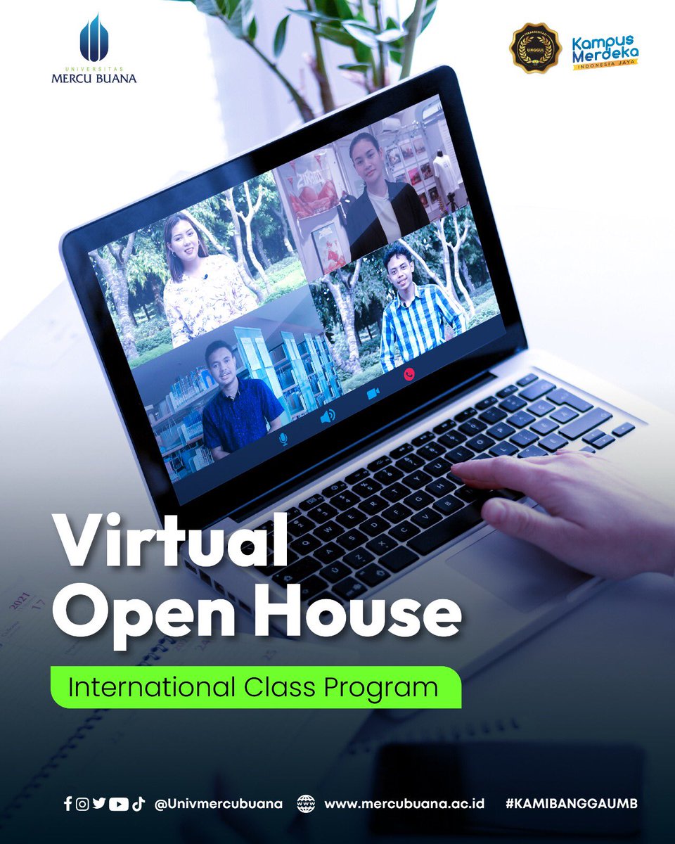 APYouthS's tweet photo. VIRTUAL OPEN HOUSE AND ONLINE ACHOLARSHIP TEST

Universitas Mercu Buana, one of the biggest Excellent accredited private university in Jakarta, Indonesia, will be gathering incoming college students from various countries! 🌎 https://t.co/KiGpVeAxde
