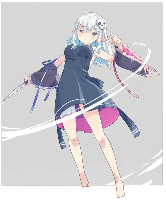 お覚悟。 #イラスト