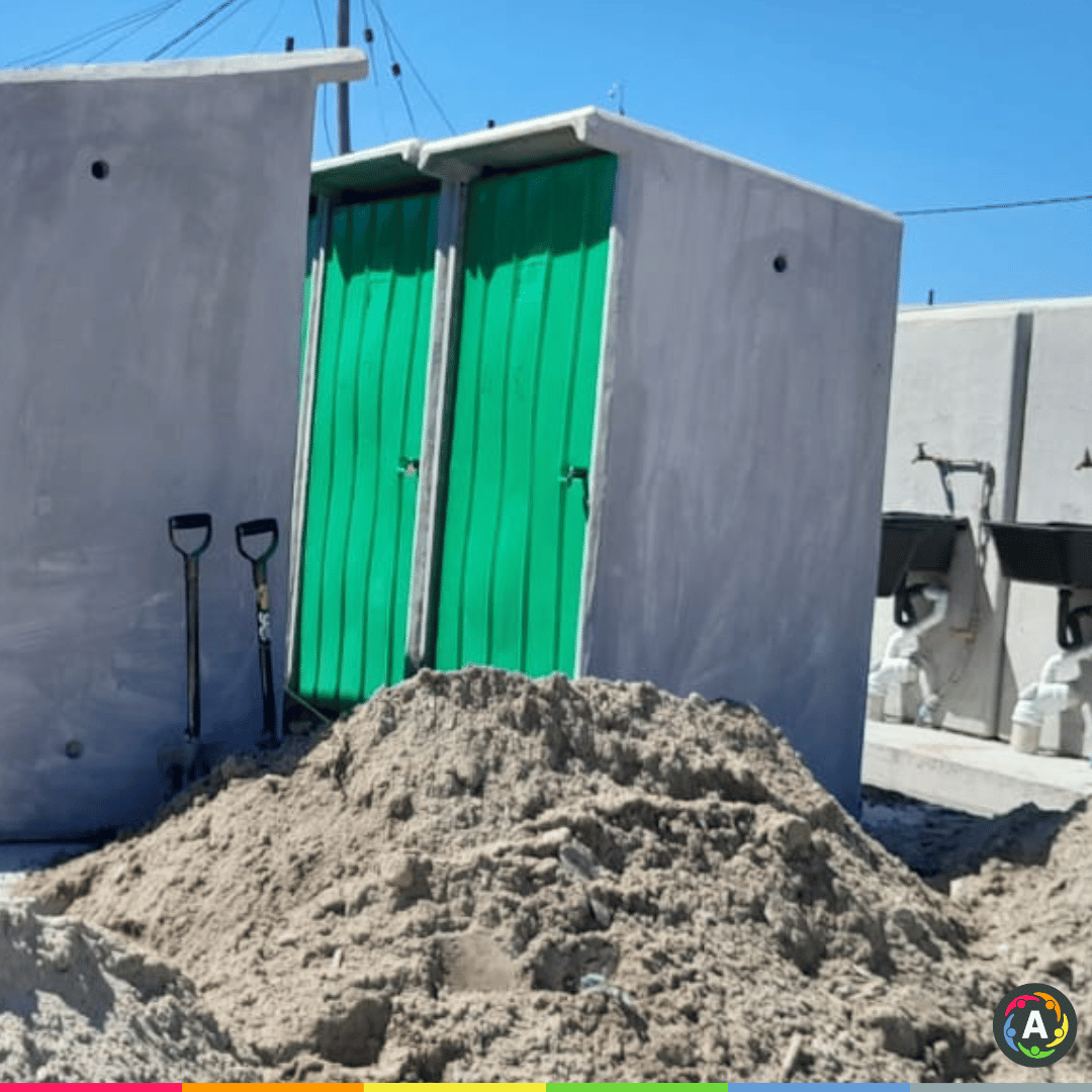 asivikelane's tweet photo. We are excited to report the upgrading of sanitation services in @CityofCT.  10 water taps, 62 toilets and 20 wash basins were installed in UT Gardens, UT Litha Park, UT Sobambisana and TT Section. @DAG__activism @SASDIAlliance #Asivikelane https://t.co/JwQ1bi3aBb