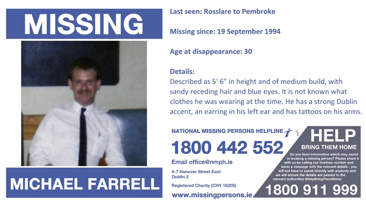 National Missing Persons Helpline tweet media