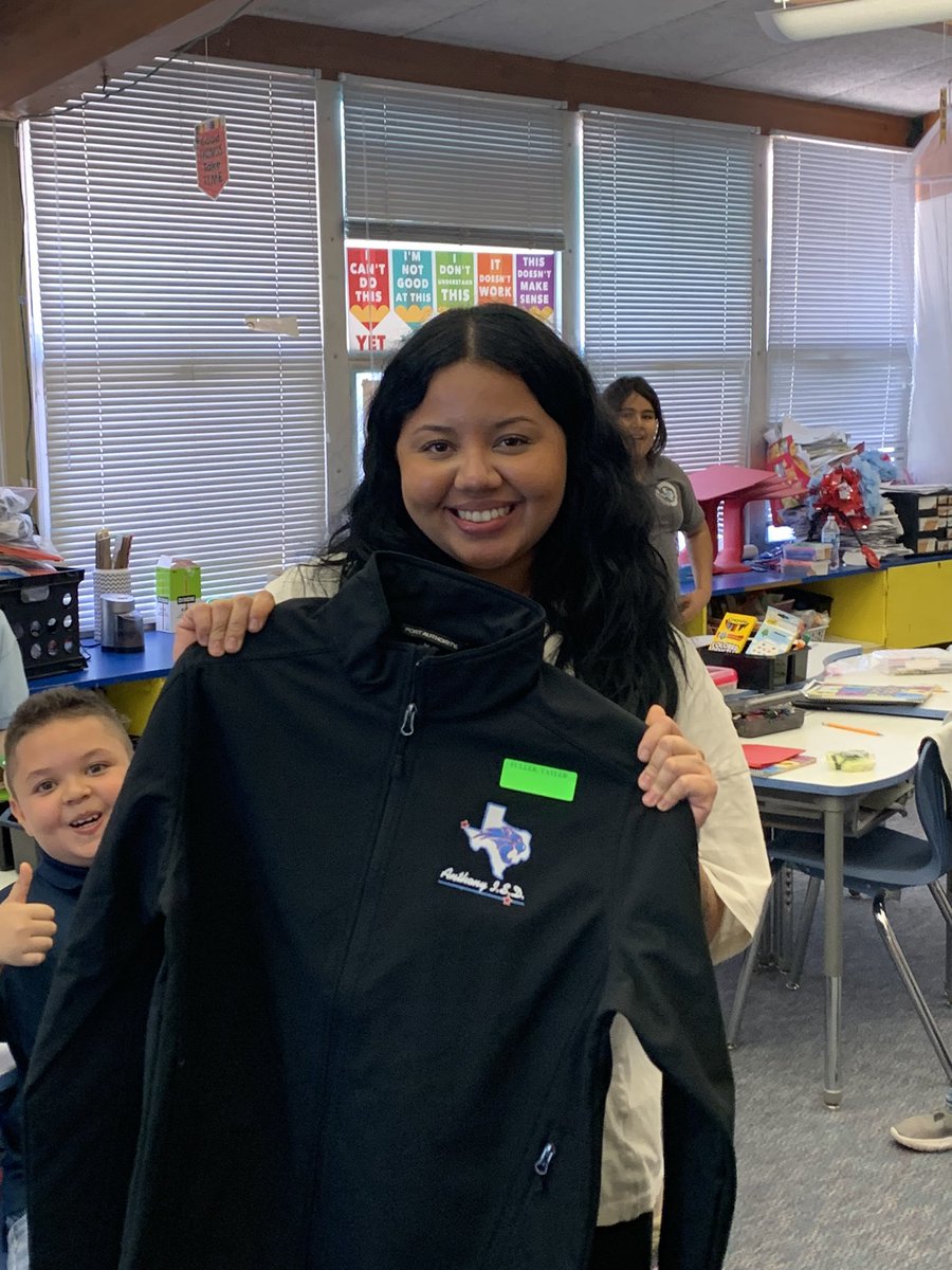 ChrisAlthoff8's tweet photo. AES 2nd grade teachers “strike a pose” in new Wildcat-logo jackets during Teacher &amp; Staff Appreciation Week! Looking good, ladies! https://t.co/TqiUAzUZZE
