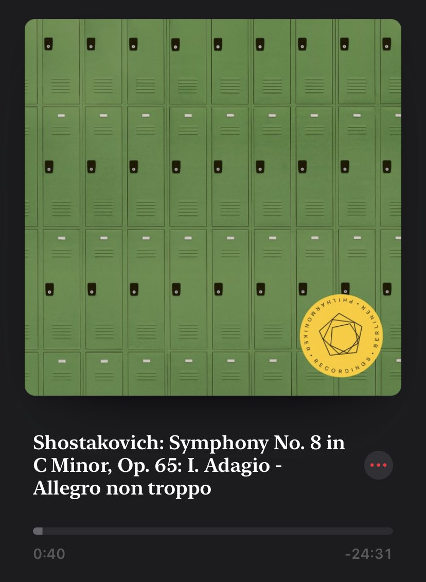 digprof's tweet image. Downstairs neighbor slammed the door at 6am, so perfect timing for enjoying Shostakovich at the appropriate level. #SturmfreieBude