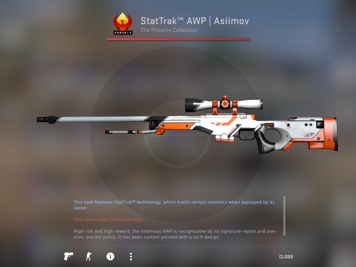 YaBoiNazza's tweet photo. I did my first ever risky tradeup for a stat trak fac new vulcan and this is the result. https://t.co/q2AD4kL9FM