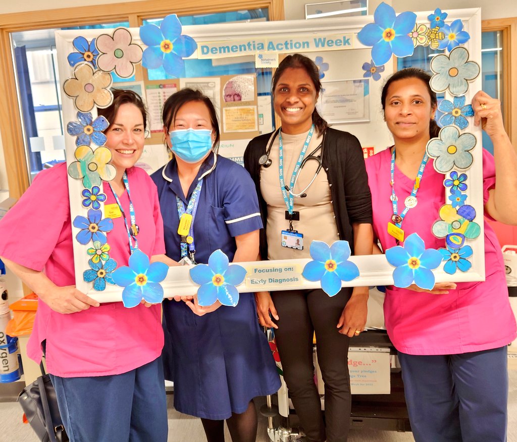 Dementia Action Week started Today 15th May 2023 - 'Early Diagnosis' is the theme 😊 @ThushanthyPrasa @uhbwNHS @Coxj2Cox @deirdre_fowler1 @HayleyLong18 @jodysaunders90 @Angela34466577 @JoLloydRees @DementiaUK