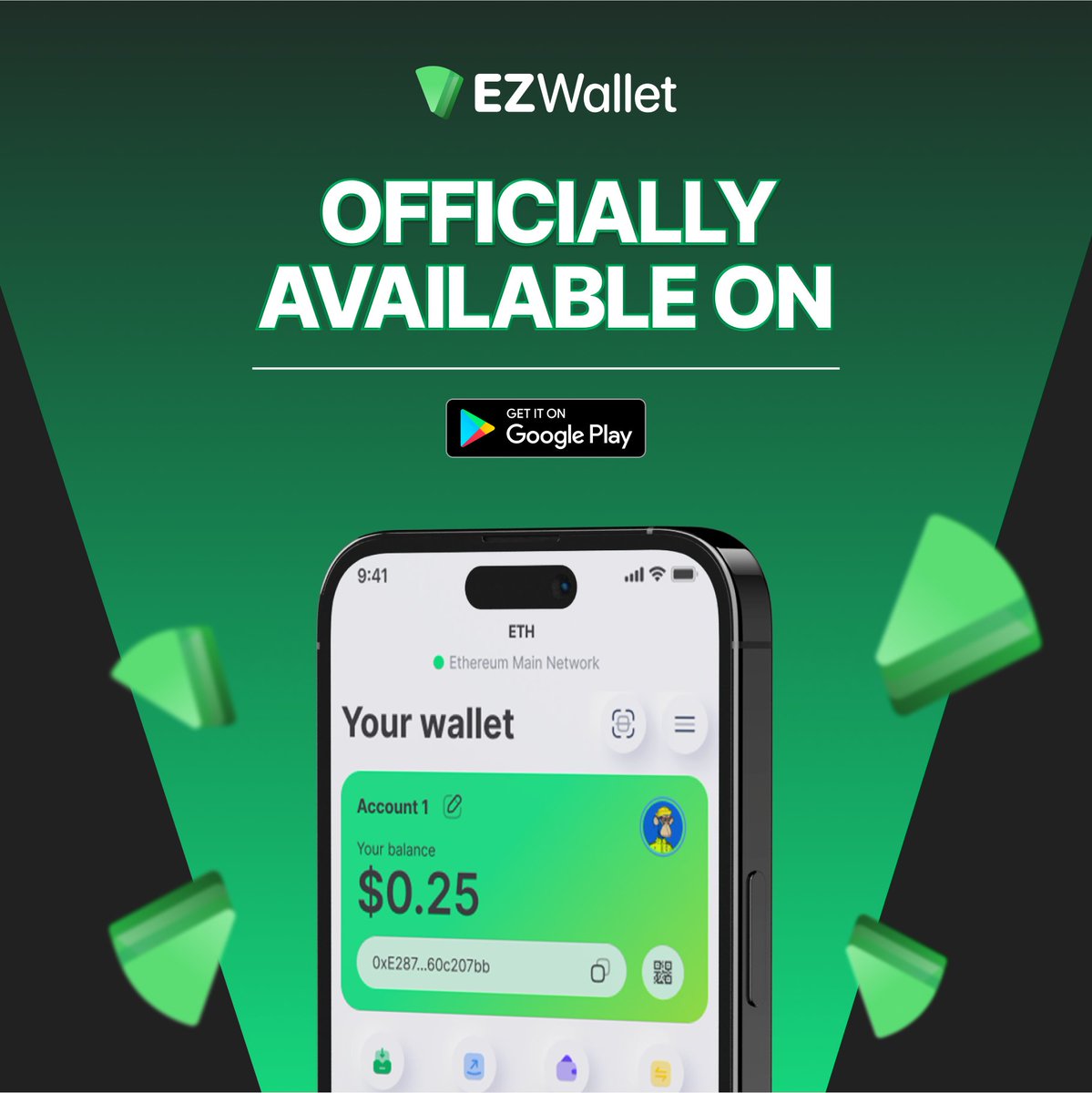 EZ Wallet | On Google Play Store NOW ! 📲 tweet media