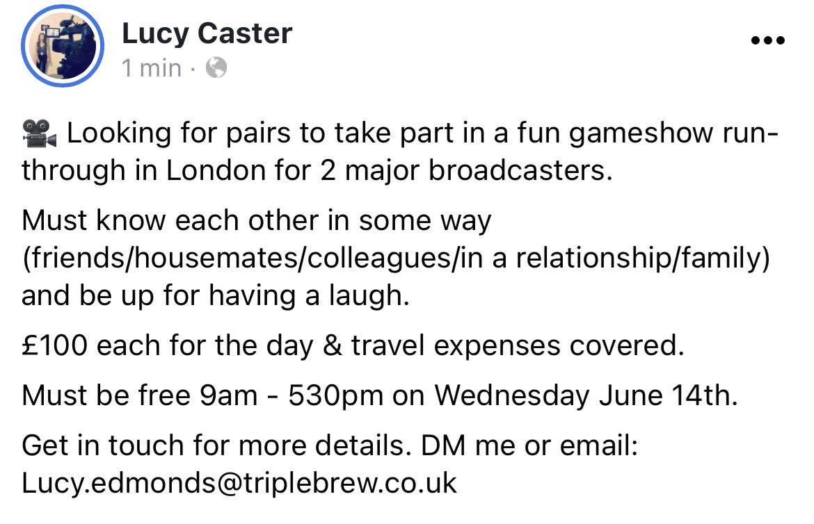 Lucy TV Casting (@lucy_tvcasting) on Twitter photo 