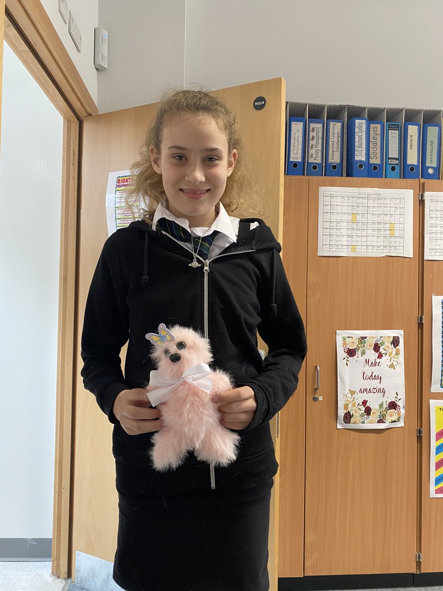 The CUTEST teddy bears, hand sewn and loving adorned by our fabulous @OLSP_SfL pupils Aiva and Grace - well done girls! Facilitated and taught by our excellent learning assistants #teamOLSP #SuperTed #cuties #SkillsForLifeLongLearningAndWork