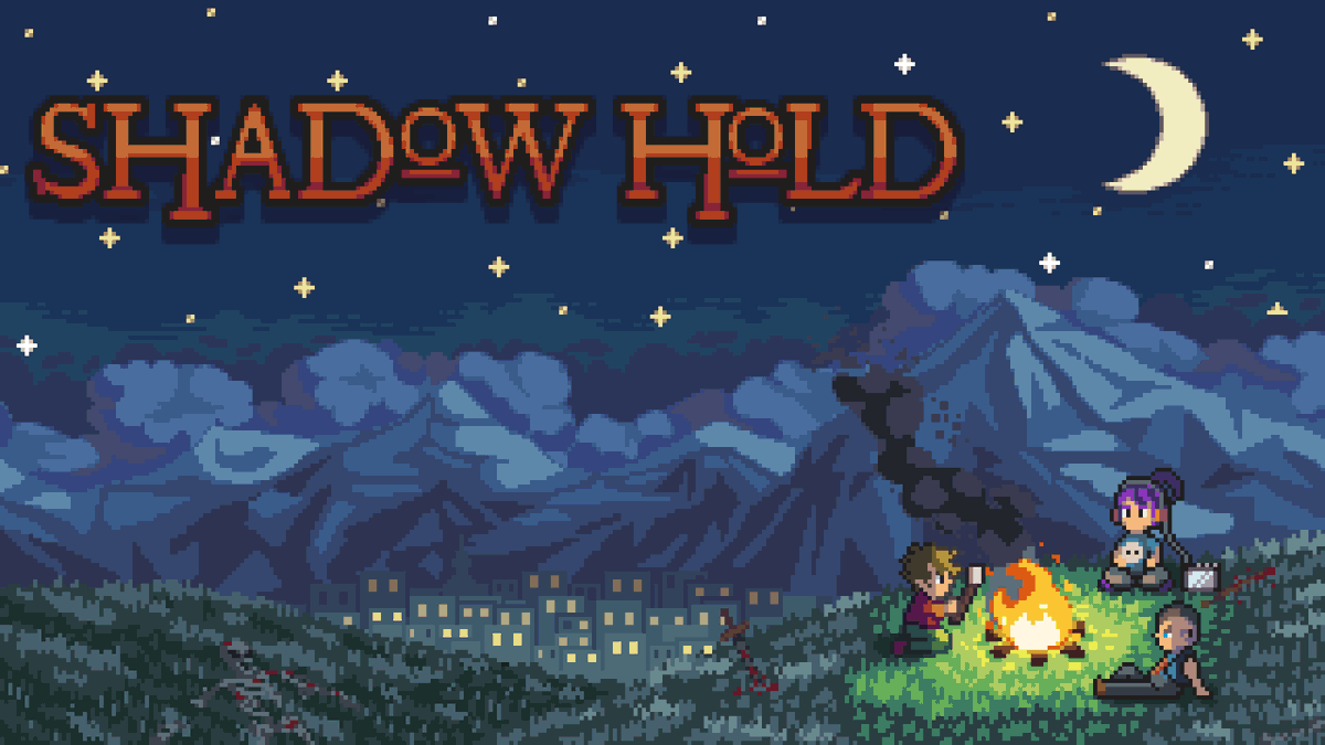 Huge thanks to <a href="/Tabskyy/">Tabsky (Commissions Are Open)</a> for updating our title screen! 
We really wanted to capture the essence of Shadow Hold, a trio of friends fighting against the evils that took over their little town in the mountains... Come and join us on this adventure! ⚔️👾