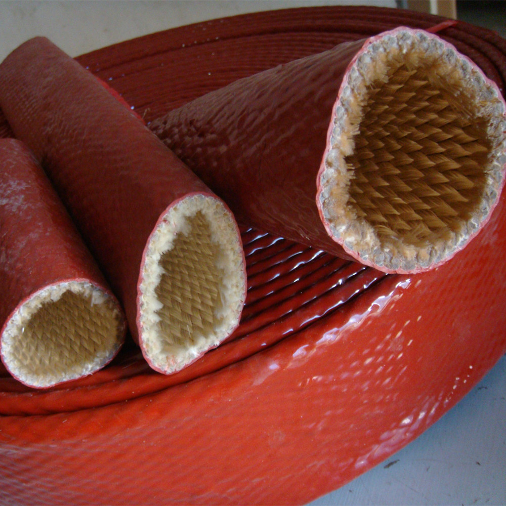 If the hydraulic hose is used in an environment where there is a risk of fire, then it is recommended to use a fire sleeve to protect the hose. 
#firesleeve #hydraulichose
bstbraidedsleeve.com/fire-sleeve_c9