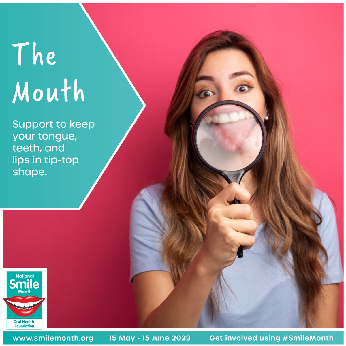 It's  #NationalSmileMonth 

This week is all about the mouth. Our mouth is so important to many aspects of our life. Because of this it makes sense to give our oral health the best care possible #SmileMonth