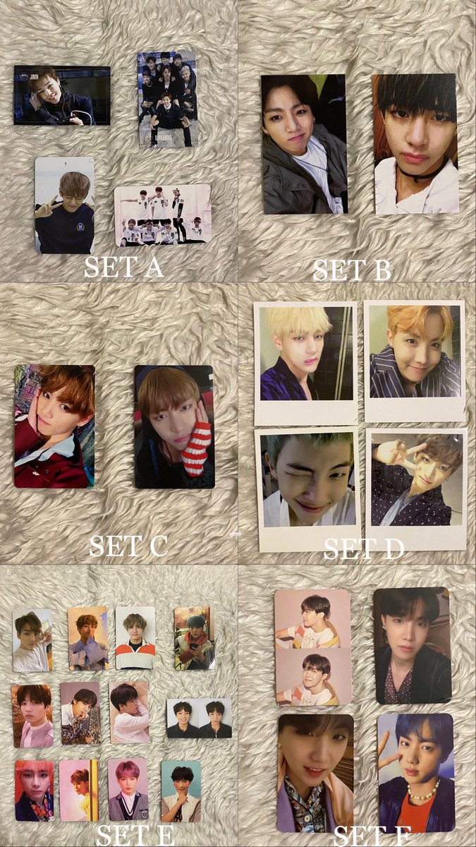kth_jjk_ot7's tweet photo. #declutteringsale no. 1 - BTS album PCs

- All mint if not, 9/10
- Own pull (pls respect my price)
- Per set or take all (prio take all)
- If take all- can ship to diff people but payment as one

💵 GCash/BPI
🚚 sdd/GGX within Manila or LBC
✅ DM

🏷️ wts lfb wtb lfs ph https://t.co/IG7IUKhXLn