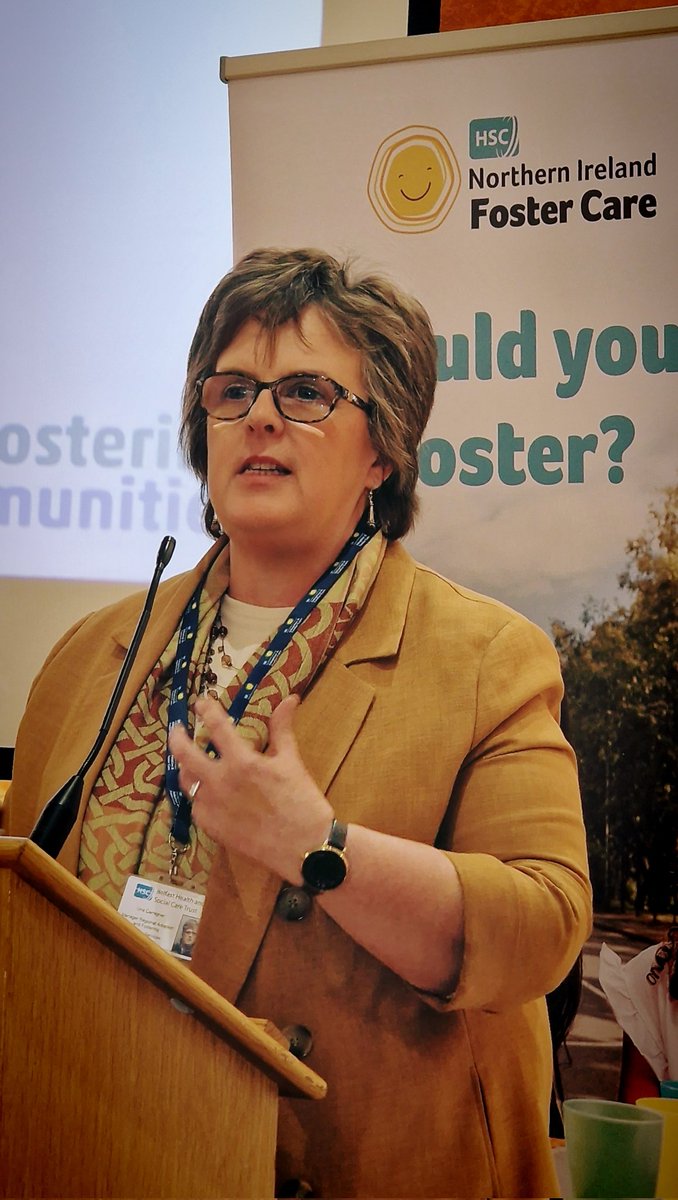 'Thinking about the pressures on Foster Carers, it is important to recruit so many more Foster carers as the need outweighs the amount in recruitment, we need maximum exposure to attract new Foster carers'
Una Carragher - HSCNI FOSTER CARE 
@HSCAdopt_Foster #fcf23…