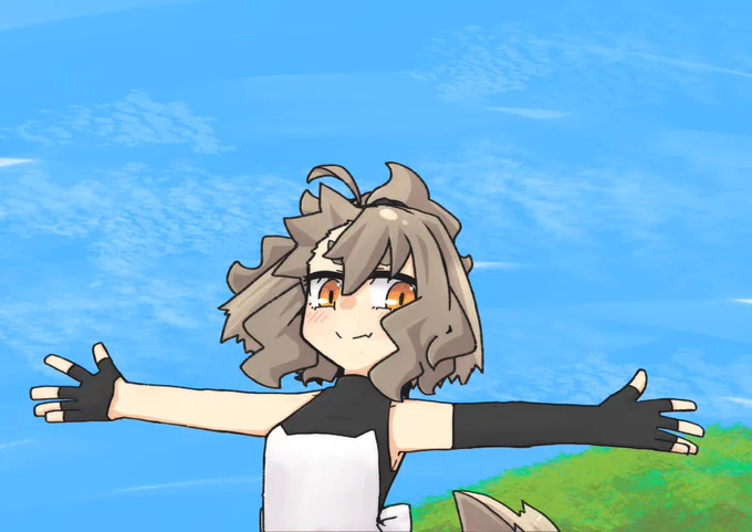 今日の泰山ちゃんです。  ニッコニコ