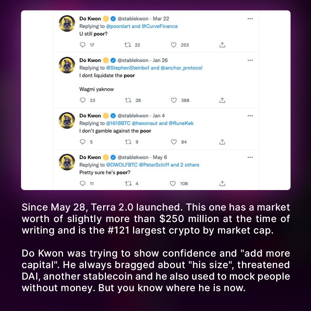BBBfans23's tweet photo. 🔍 Where is #LUNA now? 

On May 12, the #LUNA price dropped 9️⃣6️⃣% in a single day, falling to less than 🔟 cents. 

On May 13, numerous exchanges, including #Okx and #Binance, suspended #LUNA trade. #LUNA has essentially sunk to 0️⃣

📝 Read this news and tell us your opinion 👇 https://t.co/vRbrpDZTut