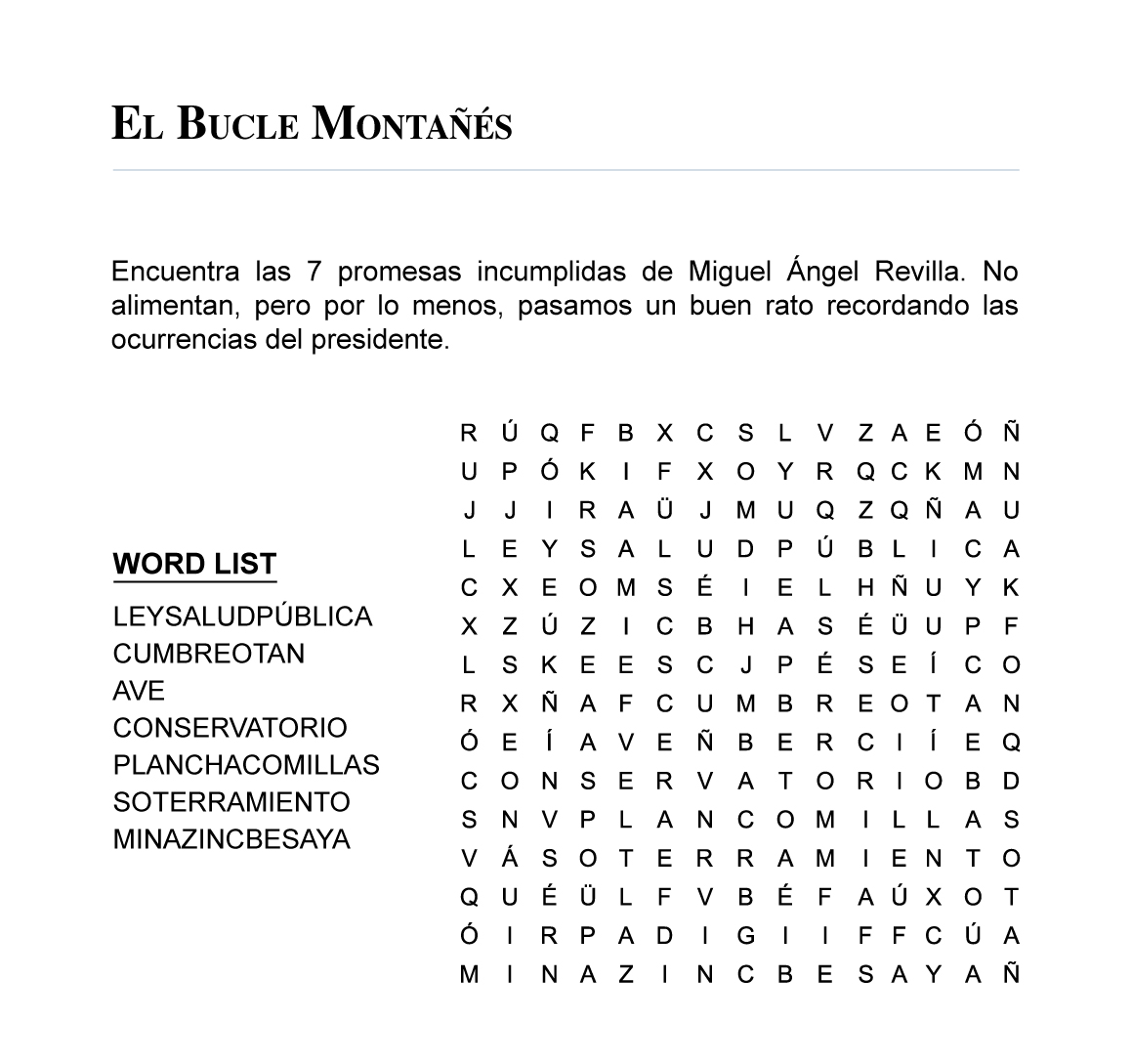 buclemontanes's tweet photo. 🆕 Nueva Sopa de letras Montañesa. https://t.co/SM4p0JQ198