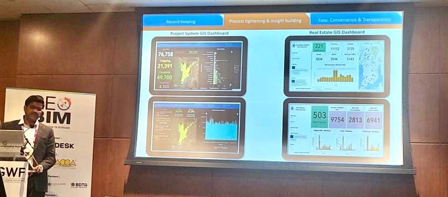 UghadeSharad's tweet image. Glad to have received positive feedback and see interest &amp;amp; excitement amongst the tech experts &amp;amp; administrators from various countries at the #GeoSpatialWorldForum at #Rotterdam on the presentation on #GIS tech used at @mybmc

#GoodGovernance
#SmartCities
#BMC
#ITDepartment