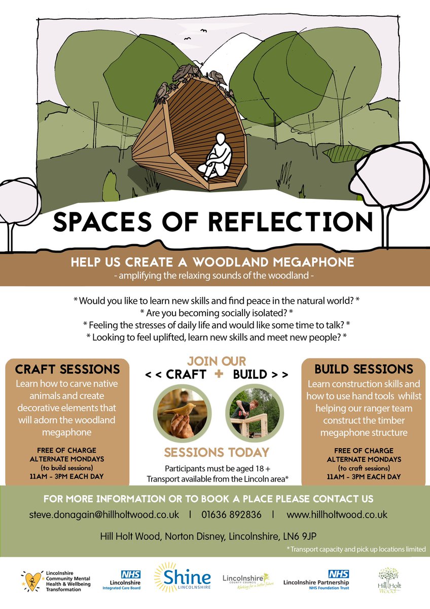 Next Monday is our second craft session. Get in touch if you’d like to join us #MentalHealthAwarenessWeek #LincsConnect