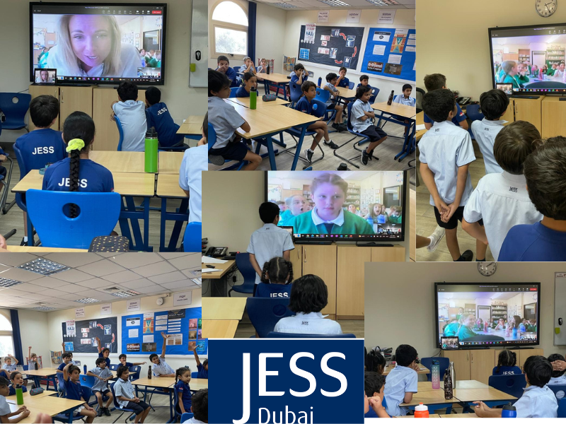 JESS Islamic (@jessislamicdept) on Twitter photo Excellent Opportunity for Cultural Exchange! Y4 Islamic students had the wonderful opportunity to connect with students from the United Kingdom and share their knowledge and experiences regarding the beautiful traditions of Ramadan &the celebration of Eid.<a href="/JESSDubai/">JESS Dubai 🇦🇪</a> <a href="/JESSPrimary/">JESS Primary</a> Excellent Opportunity for Cultural Exchange! Y4 Islamic students had the wonderful opportunity to connect with students from the United Kingdom and share their knowledge and experiences regarding the beautiful traditions of Ramadan &the celebration of Eid.<a href="/JESSDubai/">JESS Dubai 🇦🇪</a> <a href="/JESSPrimary/">JESS Primary</a>