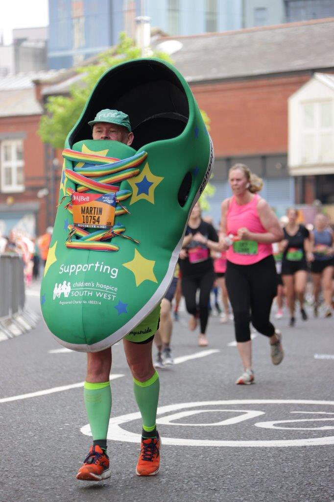 It’s #MedalMonday for @CHSW #shoeperman after taking part in yesterdays @LifeatAJBell @Great_Run #GreatBristolRun #feelgoodrunning