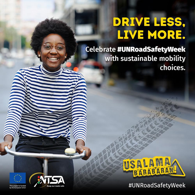 ntsa_kenya's tweet photo. Have you heard of sustainable mobility? It means use of  transport modes that are environmental friendly, healthy and economical like walking and cycling. #NTSA #SustainableMobility #UsalamaBarabarani #StreetsForLifeKE #RethinkMobilityKE
@EUinKenya 
@Ma3Route 
@KenyanTraffic https://t.co/Km32GOW8GD