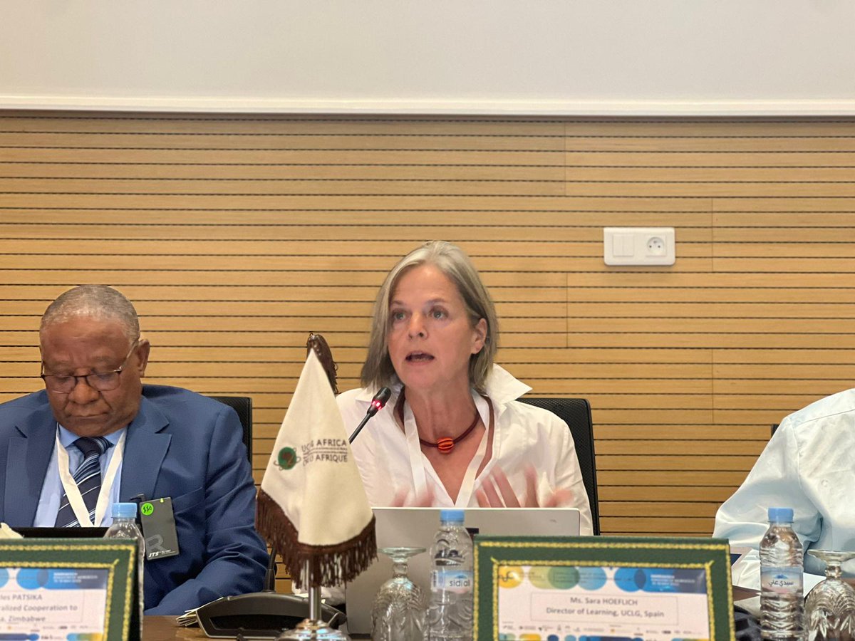 CGLU Afrique (@uclgafrica) on Twitter photo <a href="/HoeflichSara/">Sara Hoeflich</a>, Directrice de l'apprentissage <a href="/uclg_CIB/">CIB Working Group</a>, a mentionné l’importance d’ALGA dans le renforcement des capacités des territoires à se former et échanger en matière de réalisation d’ODD et de coopération décentralisée.
#CIBMeets <a href="/HoeflichSara/">Sara Hoeflich</a>, Directrice de l'apprentissage <a href="/uclg_CIB/">CIB Working Group</a>, a mentionné l’importance d’ALGA dans le renforcement des capacités des territoires à se former et échanger en matière de réalisation d’ODD et de coopération décentralisée.
#CIBMeets