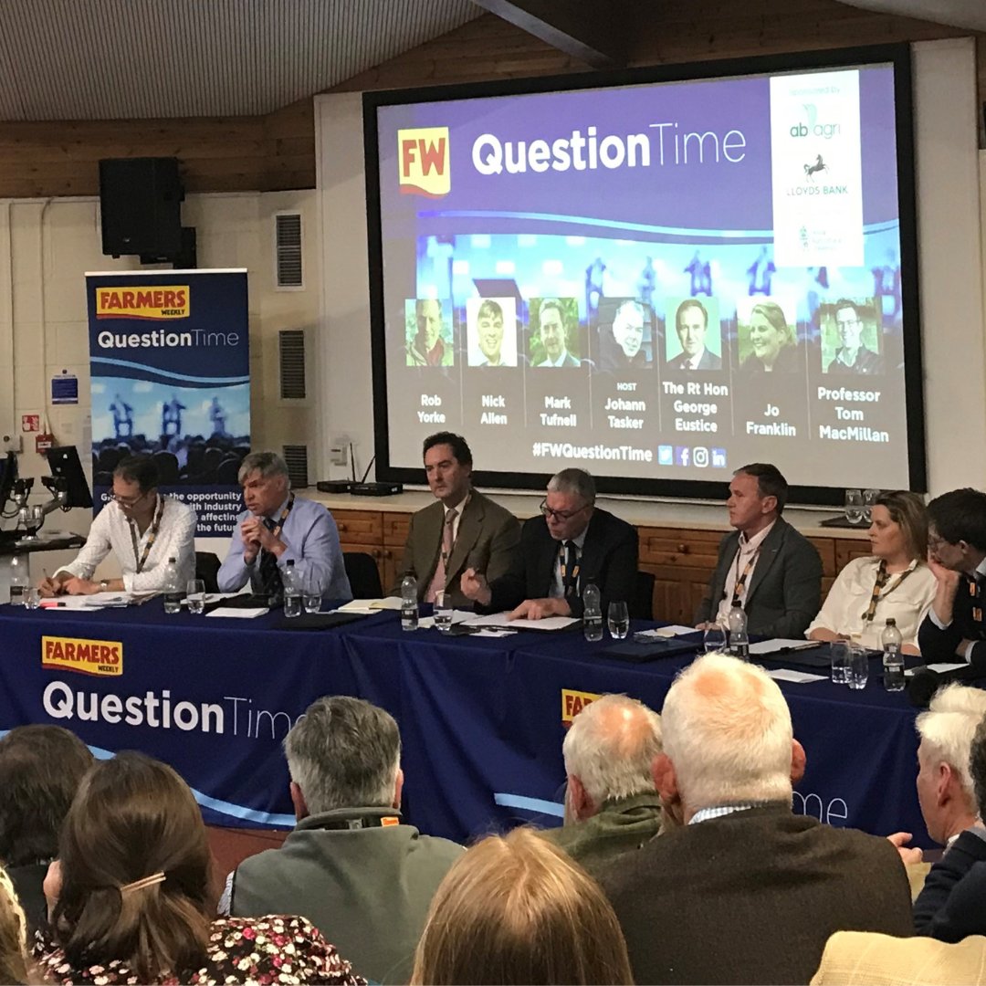 NSF joined the audience last week at Farmers Weekly Question Time. Topically, imported food was high on the agenda with many panel members expressing the importance of highlighting the great work everyone in British Agriculture does to produce world class products.