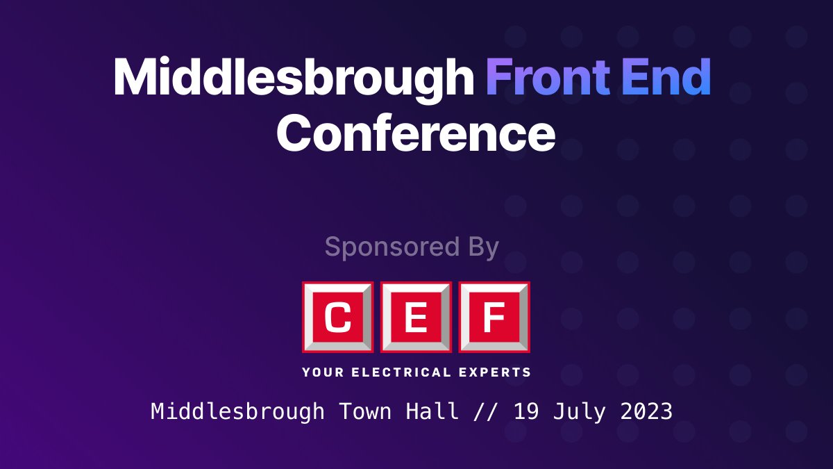 Middlesbrough Front End tweet media