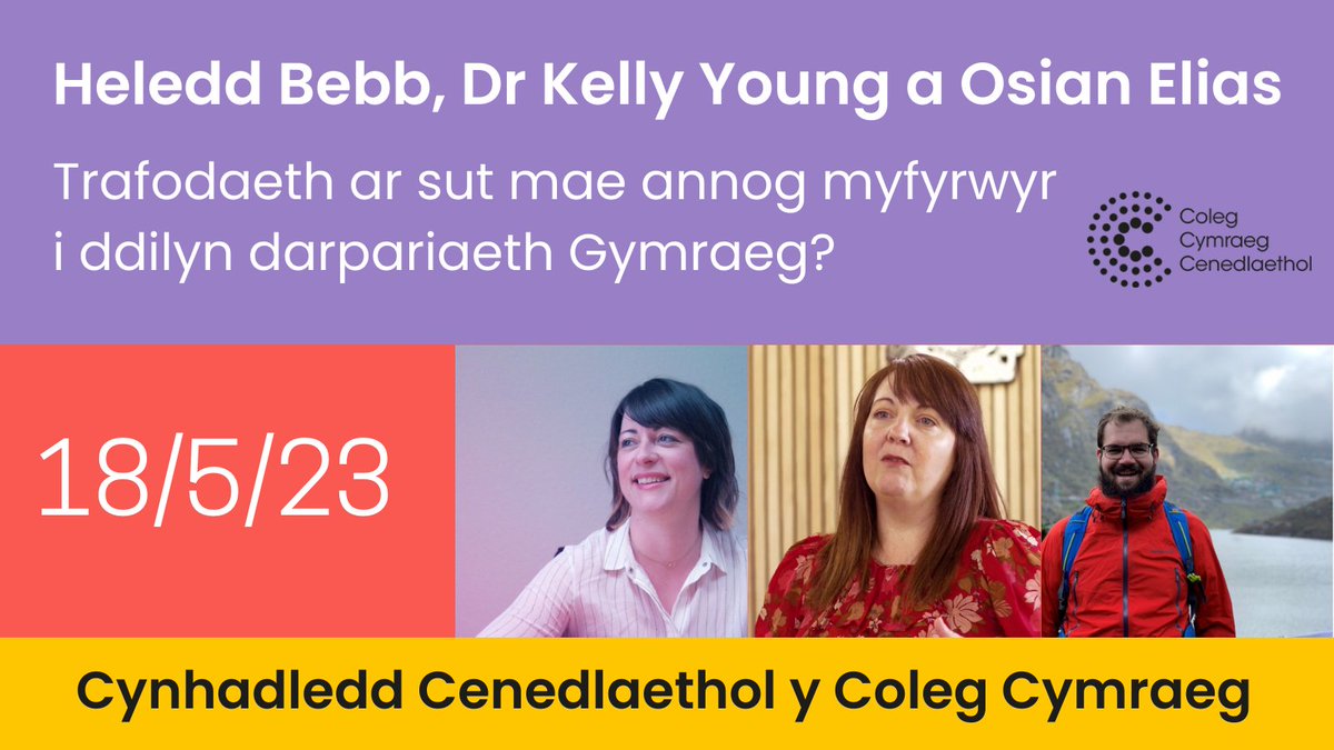 Coleg Cymraeg tweet media