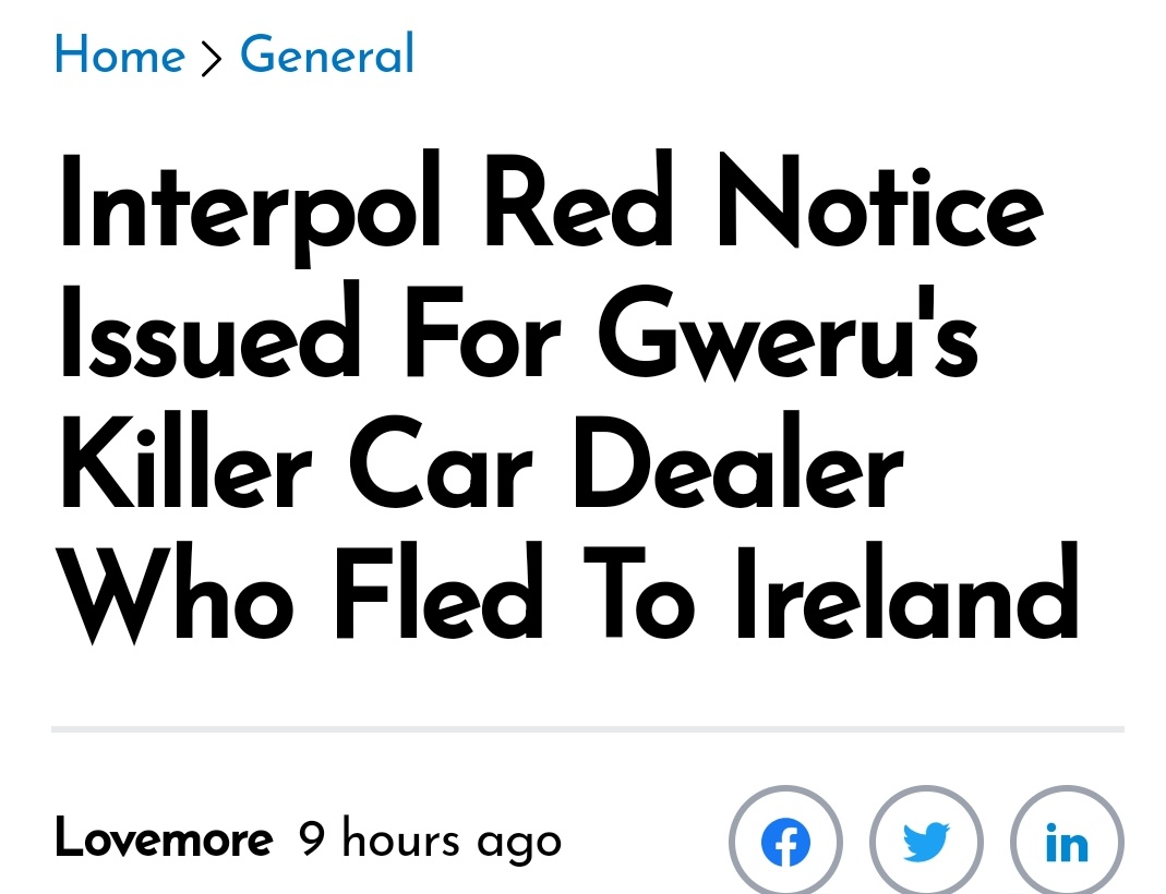 Gardaí need to start doing their jobs and refusing entry to those without documents because they're allowing murderers into the country. 

#PeterDube