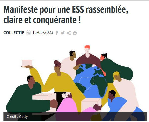 ESS_France's tweet photo. 📣#MANIFESTE pour une #ESS rassemblée, claire et conquérante!

+100 signataires appellent au rassemblement autour de la clarté des principes de l'ESS, dans une organisation collective refondée, moteur d’une dynamique de conquêtes et de progrès.
@AlterEco_➡️https://t.co/Psy71BatoS https://t.co/CoOMDhj0w2