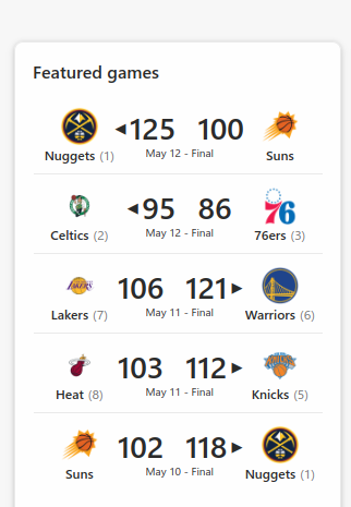 ThrottleLegends's tweet image. May 2023 NBA Results and Schedule: Exciting Action on the Court!

Stay updated with the latest results and upcoming games in the NBA for the month of May 2023! From buzzer-beating shots to intense rivalries, we've got you covered. (1/2)
#SportsUpdates #HoopsAction #nbahighlights